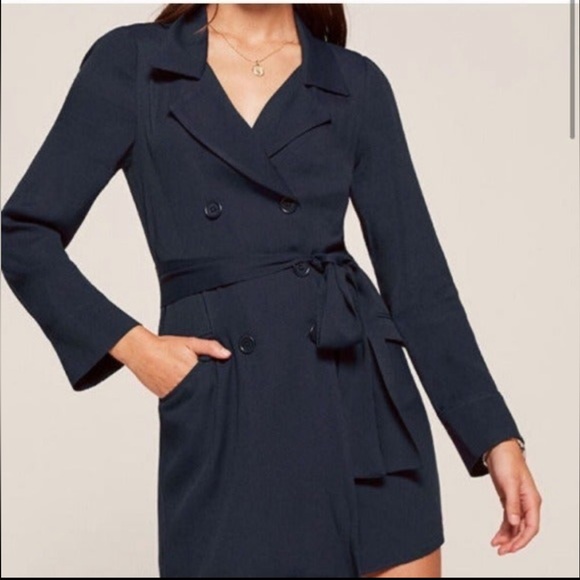 Reformation Tramell Blazer Trench Dress - Picture 2 of 4